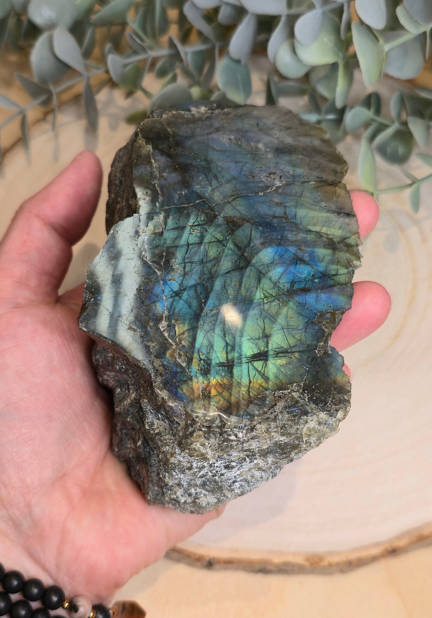 Labradorite brute de Madagascar