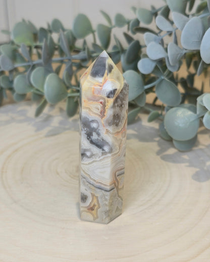 Pointe Agate Crazy lace (fou)