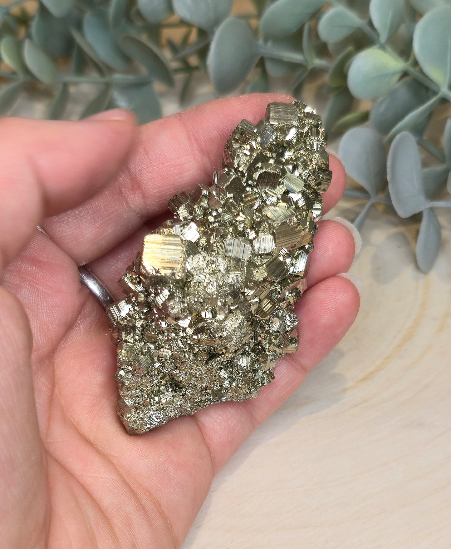 Pyrite brute du Pérou