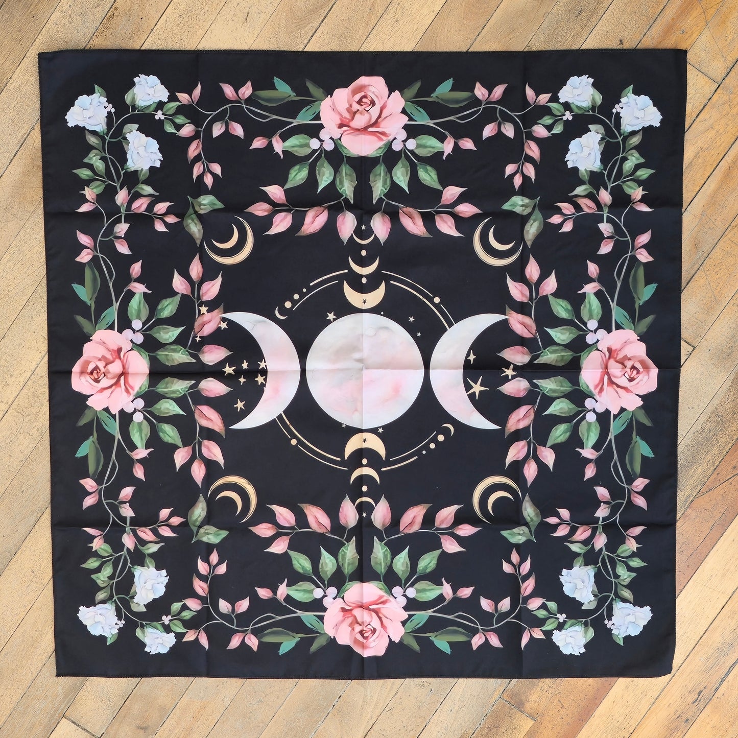 Nappe d’autel Lune et rose