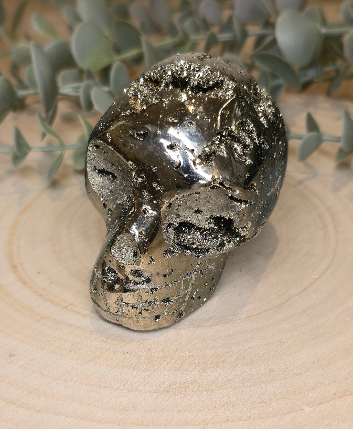 Crâne Pyrite du Pérou