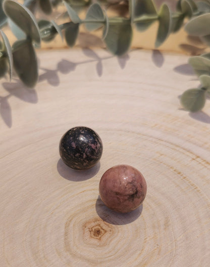 Sphère Rhodonite