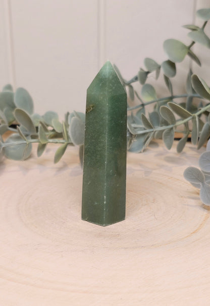 Pointe en Aventurine verte
