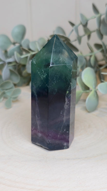 Pointe en Fluorite AA