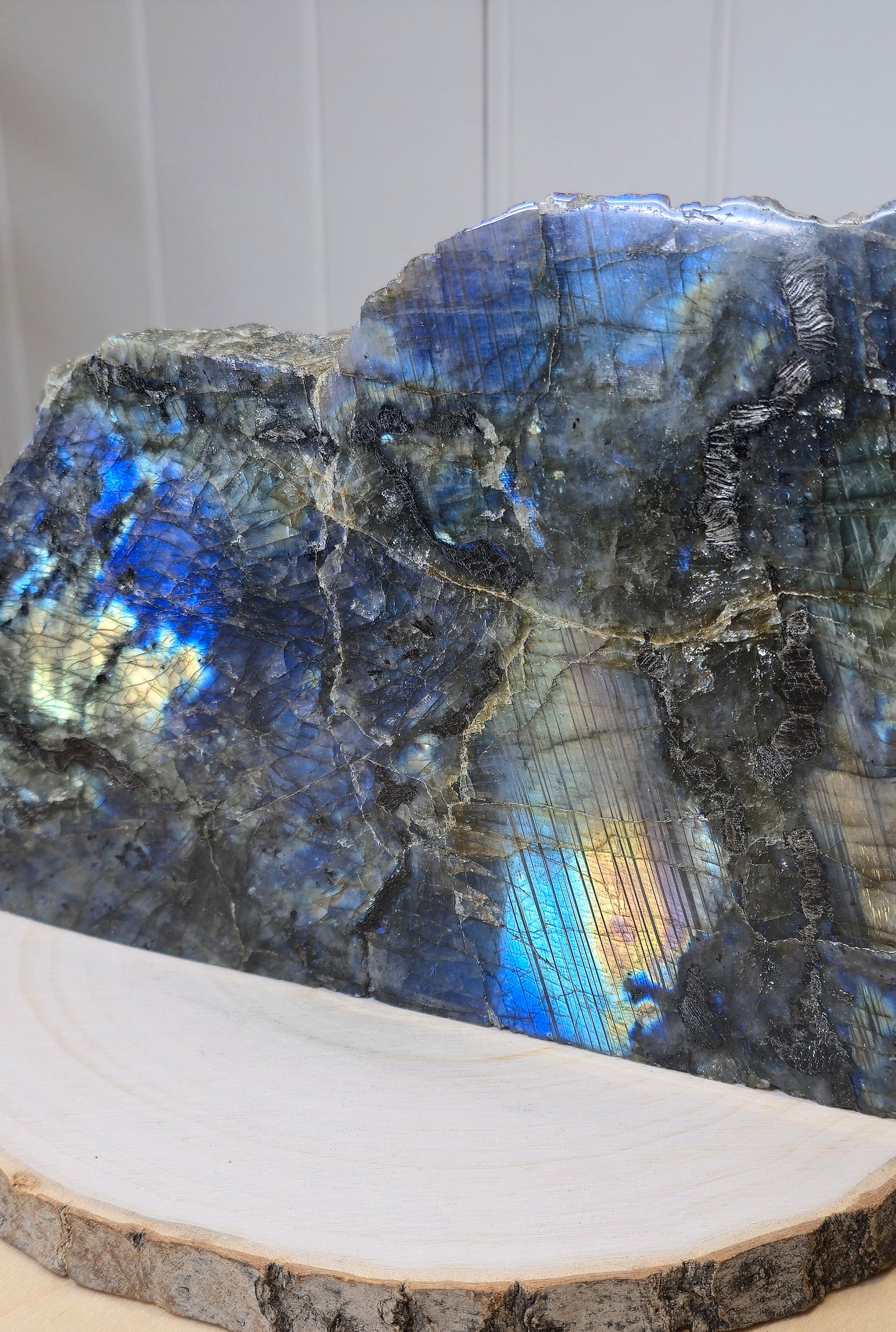 Labradorite brute du Madagascar