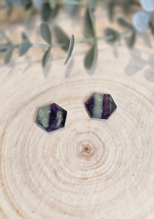 Étoile géométrique en Fluorite