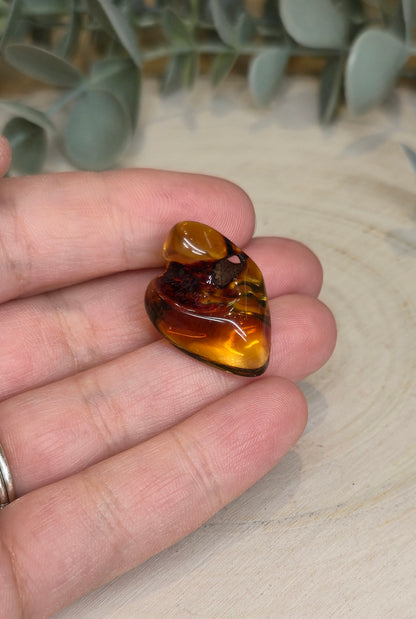 Ambre Baltique barattée