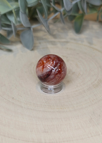 Sphère Quartz feu