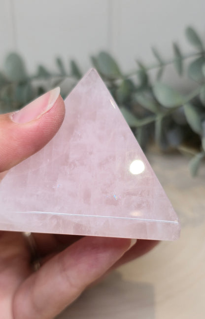 Pyramide Quartz rose