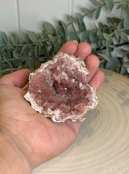 Amas géode d’Améthyste rose