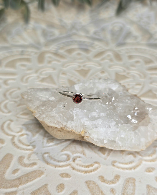 Bague Grenat