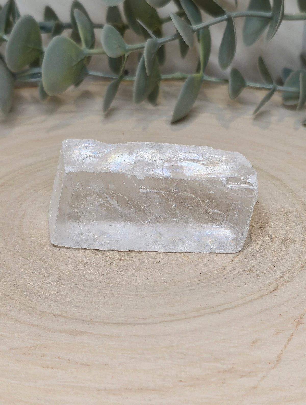 Cube de Calcite optique claire