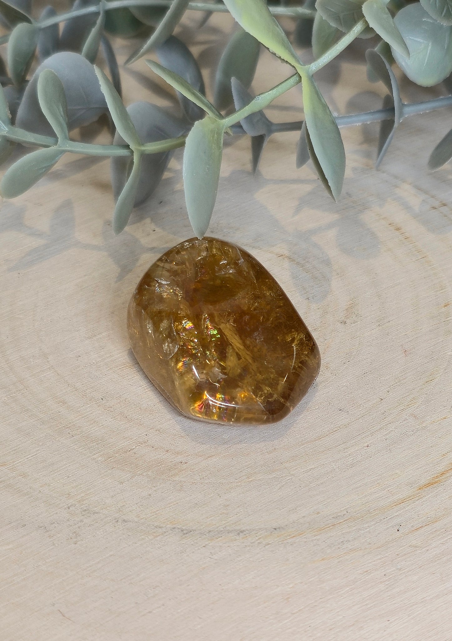 Citrine naturelle du Brésil grade extra barattée