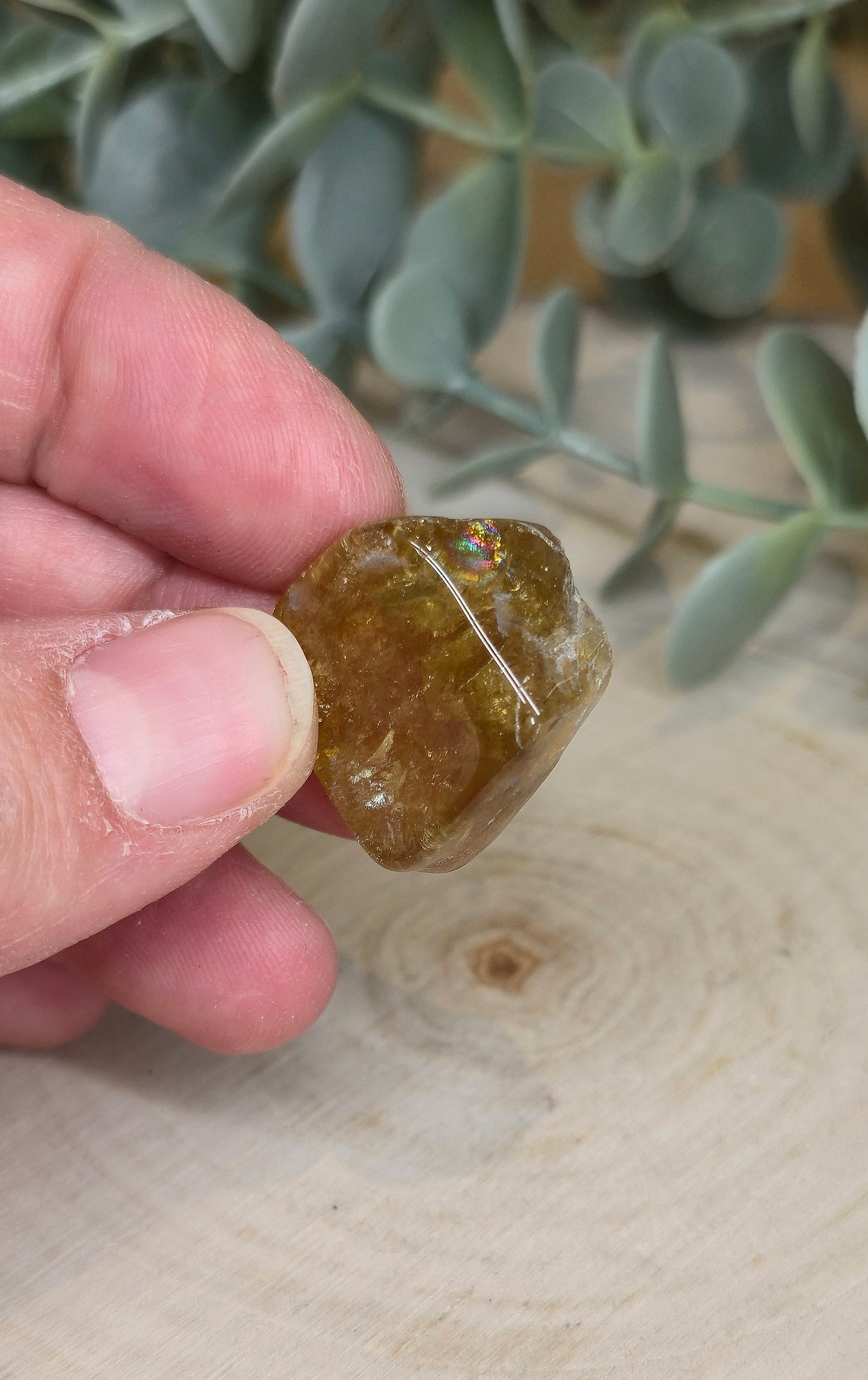Citrine naturelle du Brésil grade extra barattée