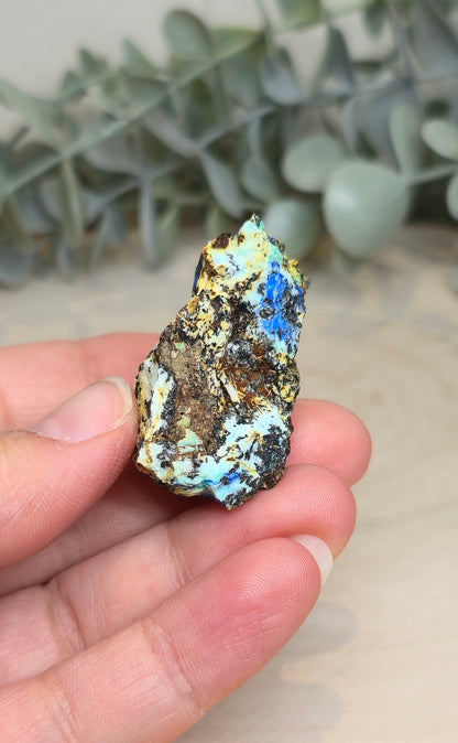 Azurite Malachite Chrysocolle brute