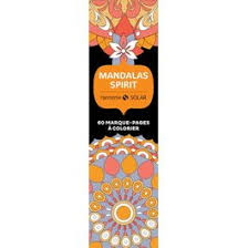 Mandalas Spirit - Marque-page à colorier