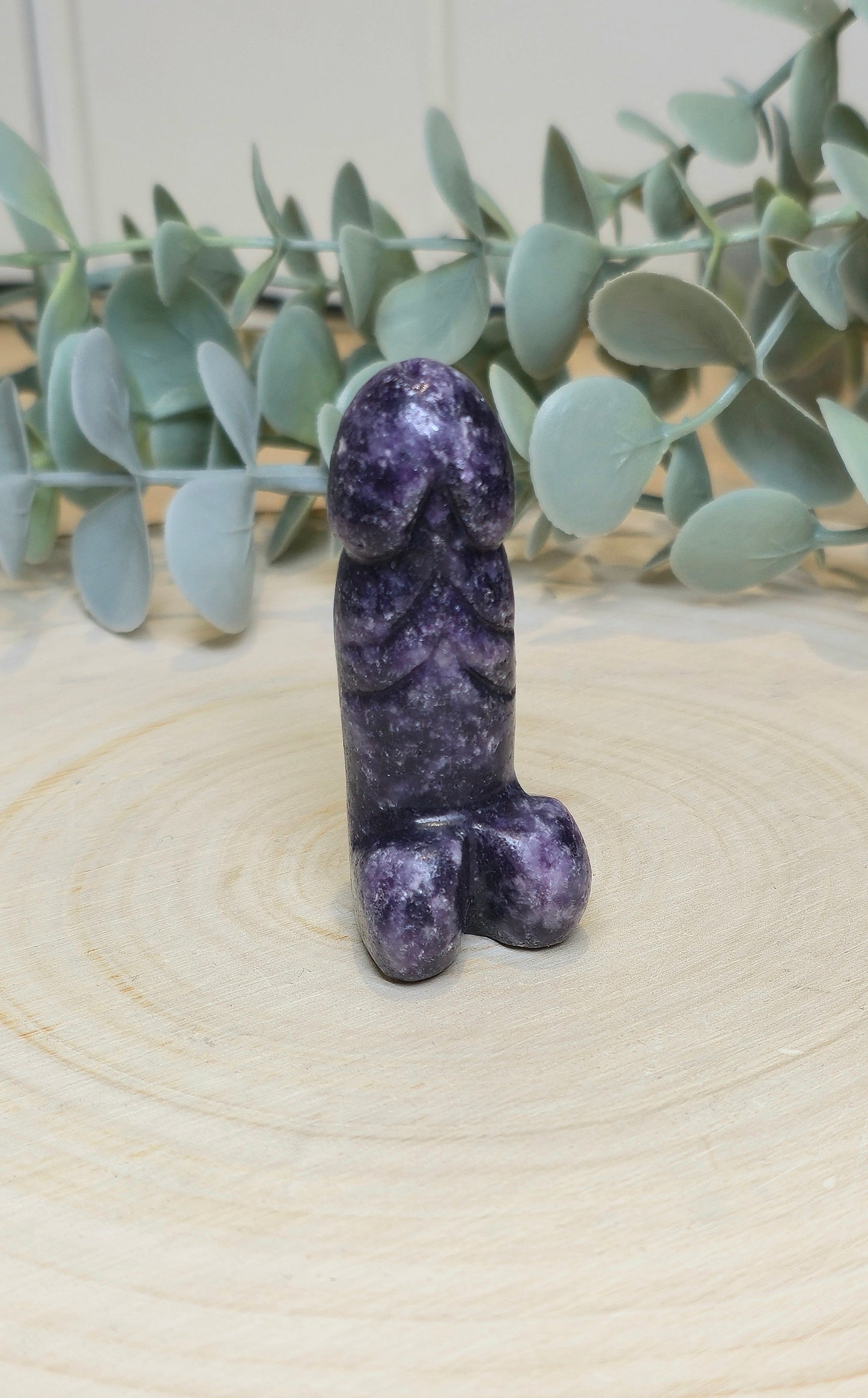 Pénis en Lépidolite