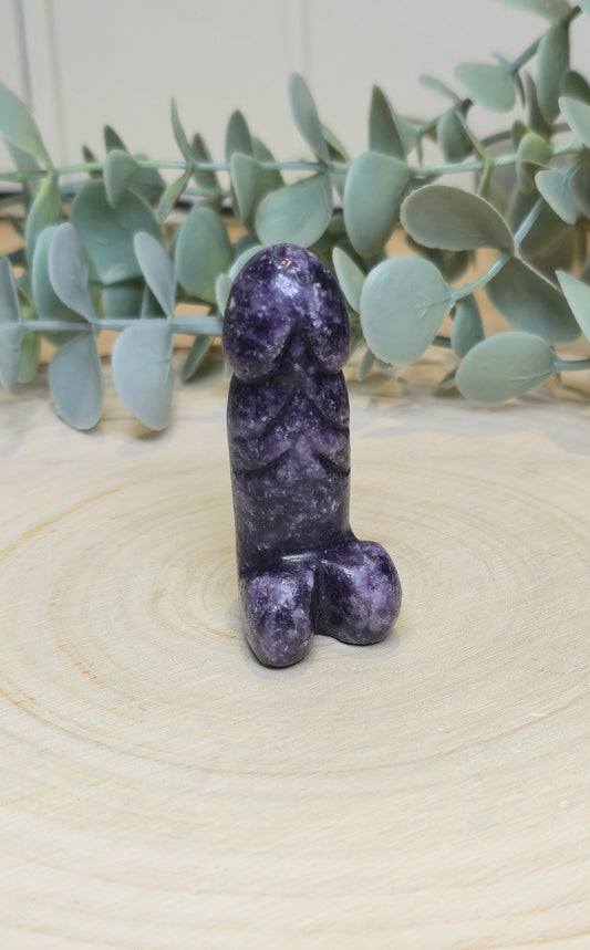 Pénis en Lépidolite