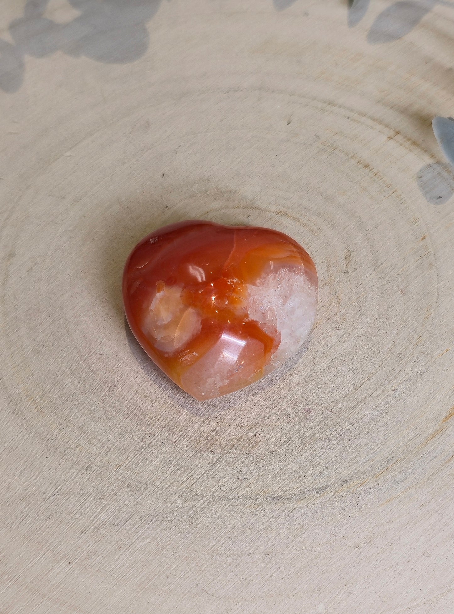 Coeur en Cornaline