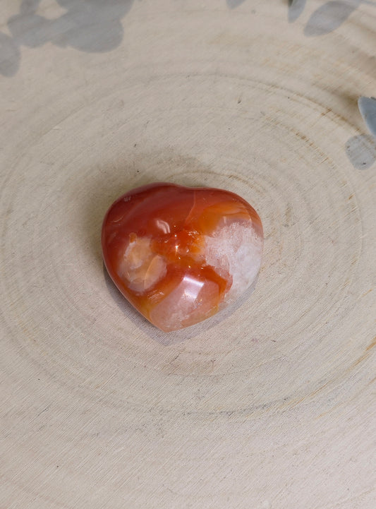 Coeur en Cornaline