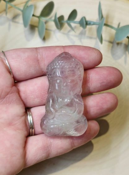 Bouddha Fluorite de poche