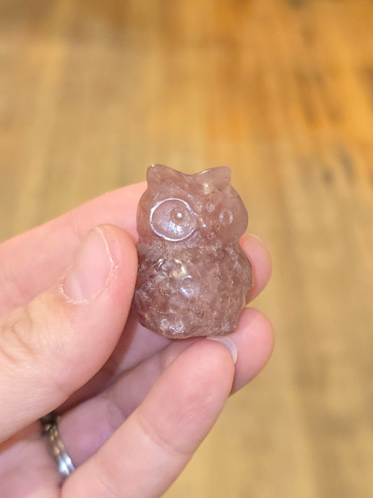 Hibou Quartz fraise