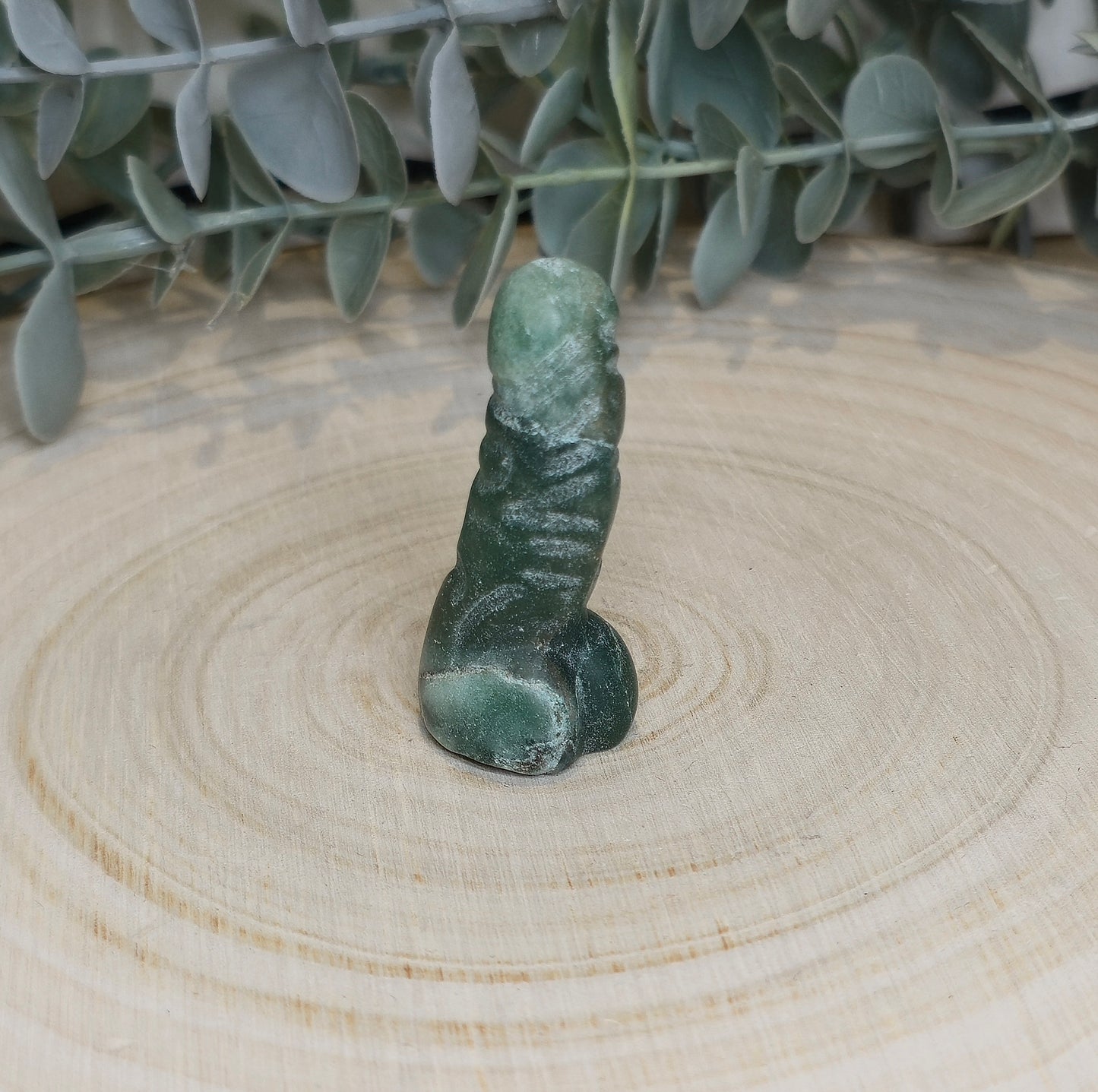 Pénis en Aventurine verte