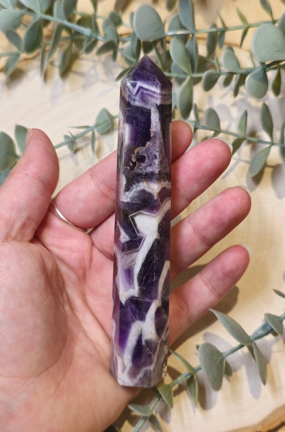 Pointe en Améthyste chevron