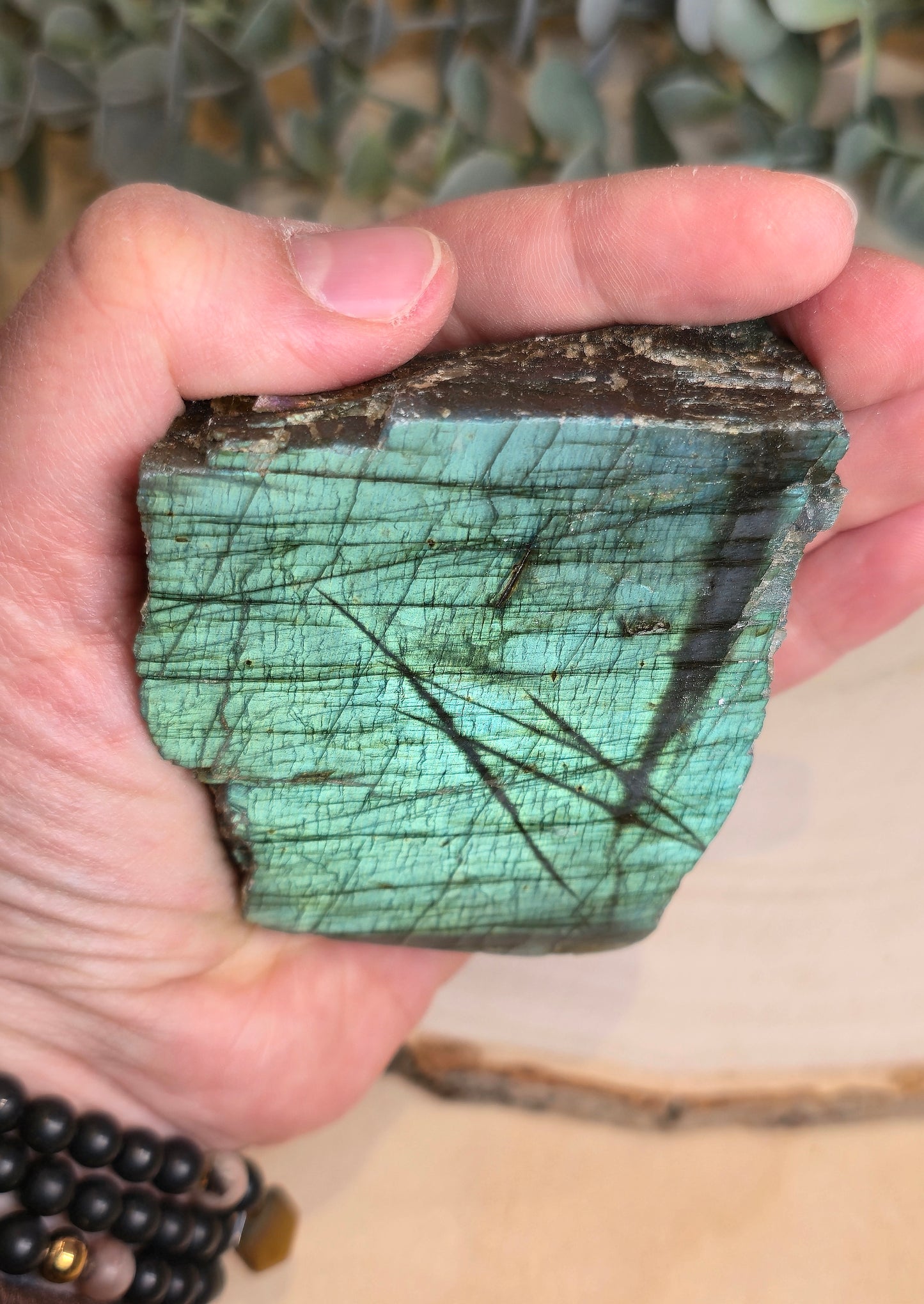 Labradorite brute de Madagascar