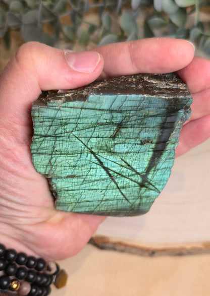 Labradorite brute de Madagascar