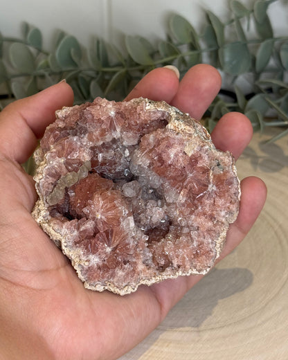 Amas géode d’Améthyste rose