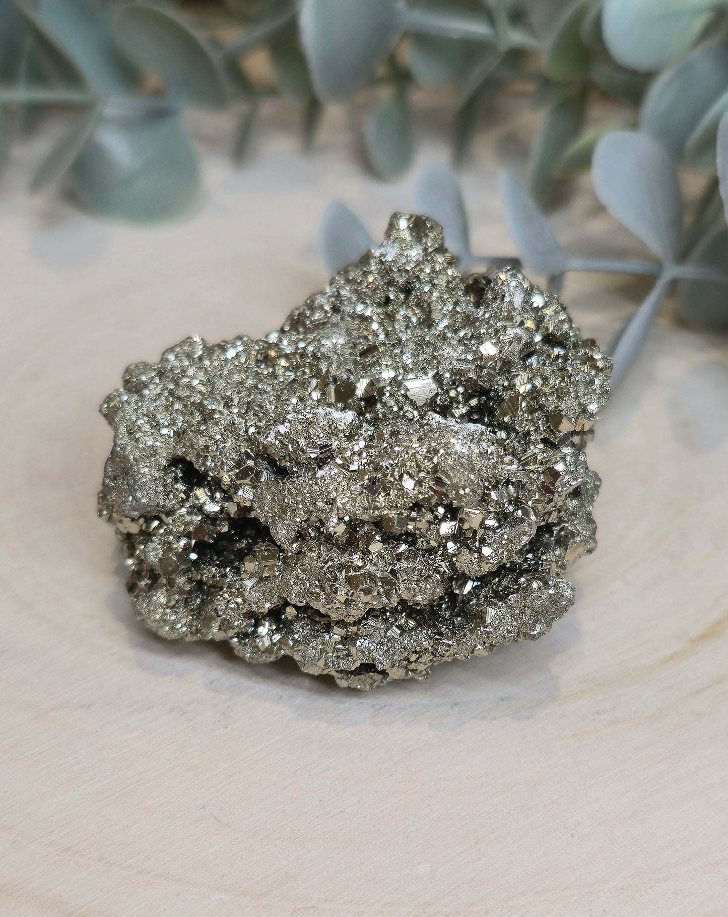Pyrite brute du Pérou
