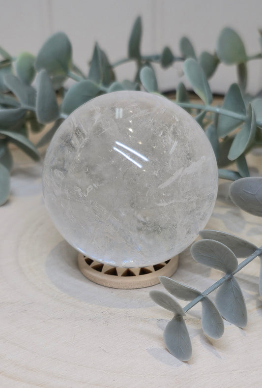 Sphère en Quartz clair de Madagascar