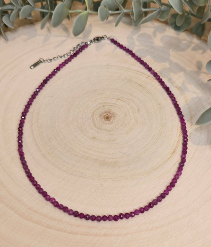Collier Rubis