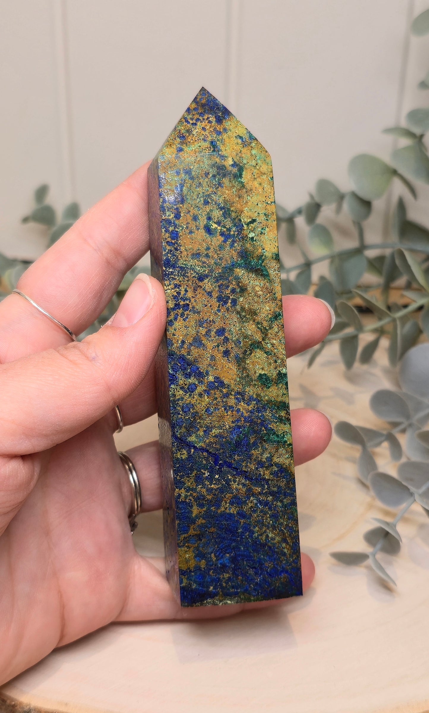 Pointe en Azurite