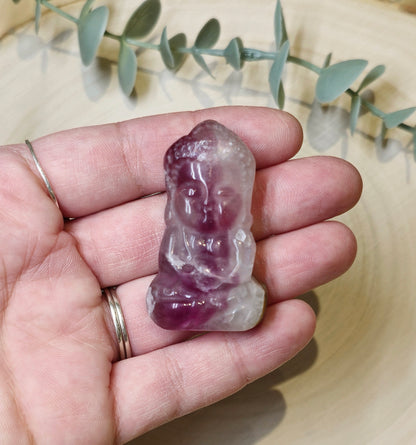 Bouddha Fluorite de poche