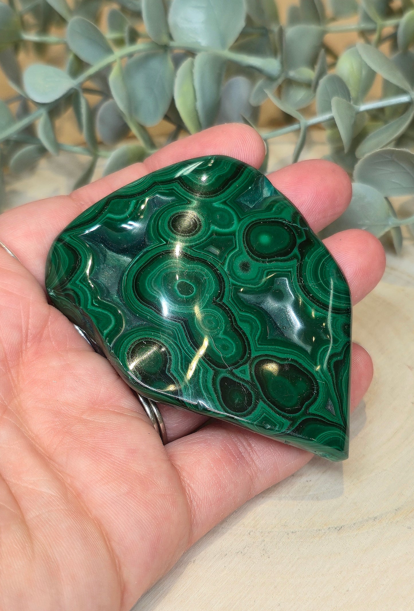 Freeform Malachite