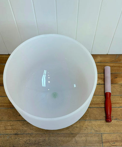 Bol de Crystal 12" Chakra du Coeur