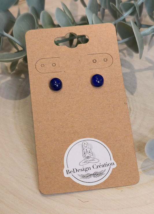Boucles d’oreilles Lapis Lazuli