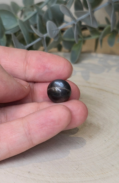 Sphère Pierre de lune noire