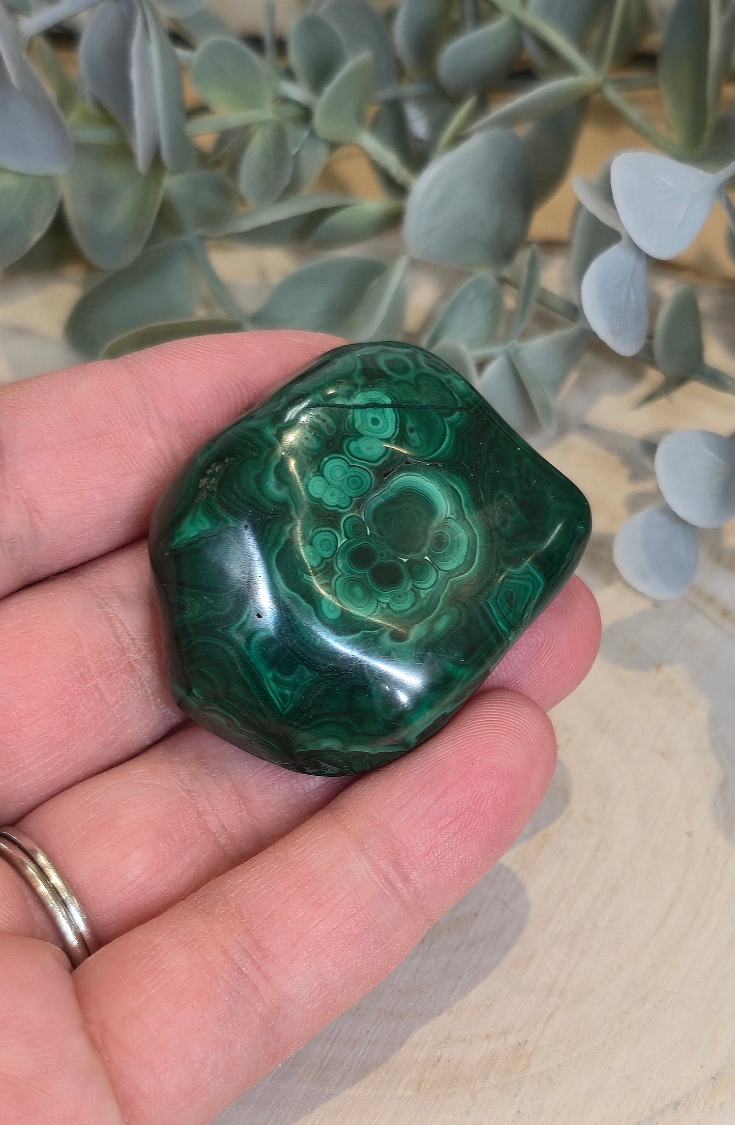 Freeform Malachite