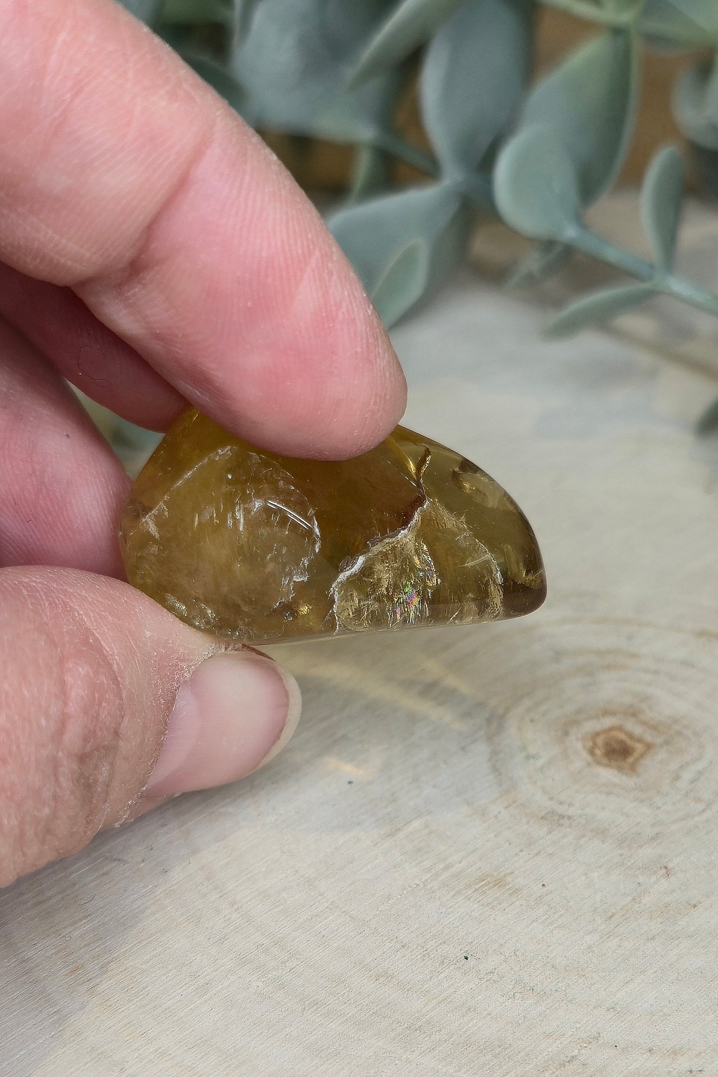 Citrine naturelle du Brésil grade extra barattée