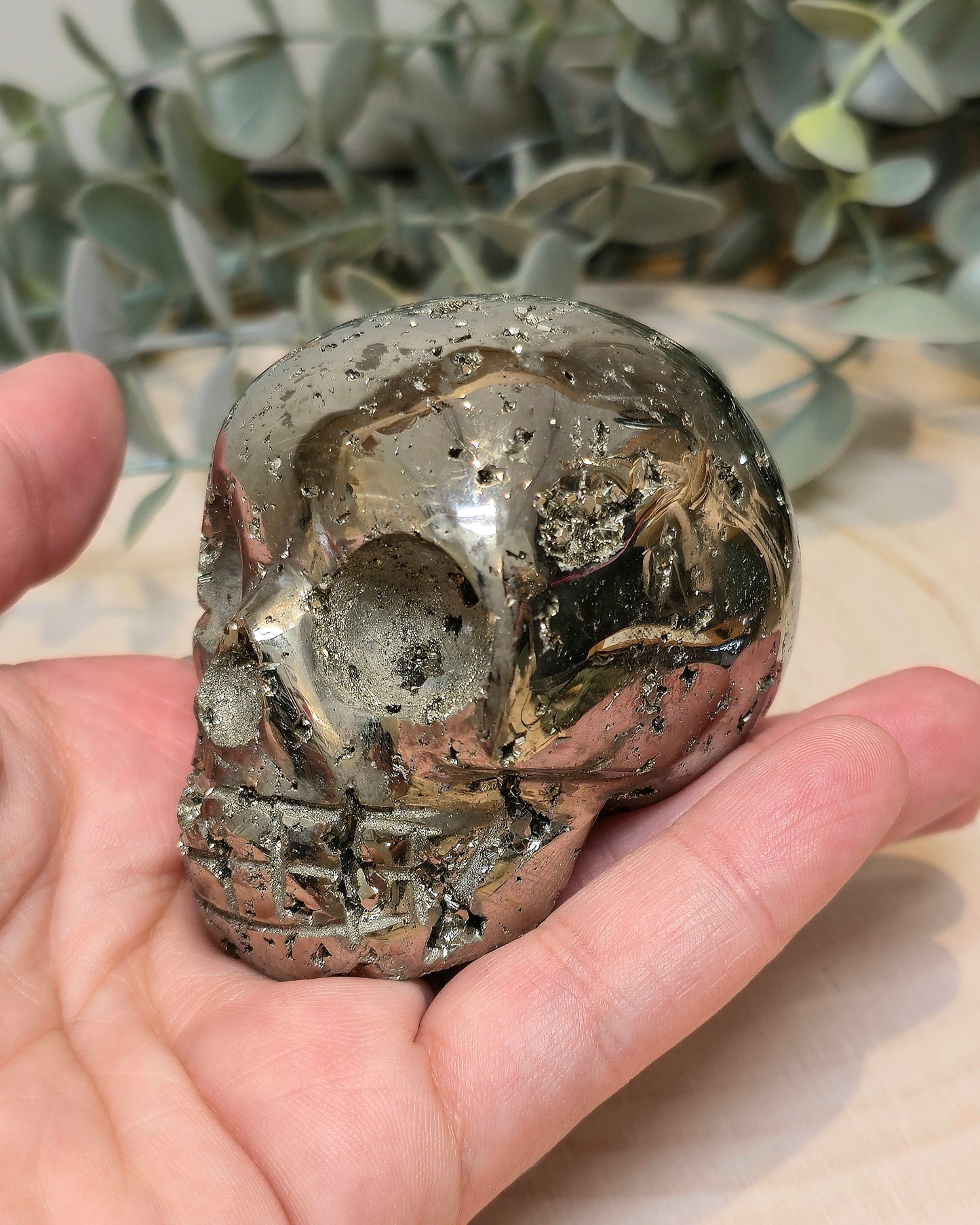 Crâne Pyrite
