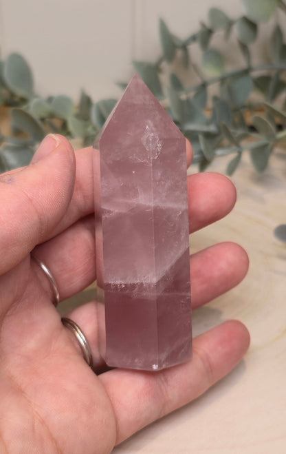 Pointe en Quartz rose