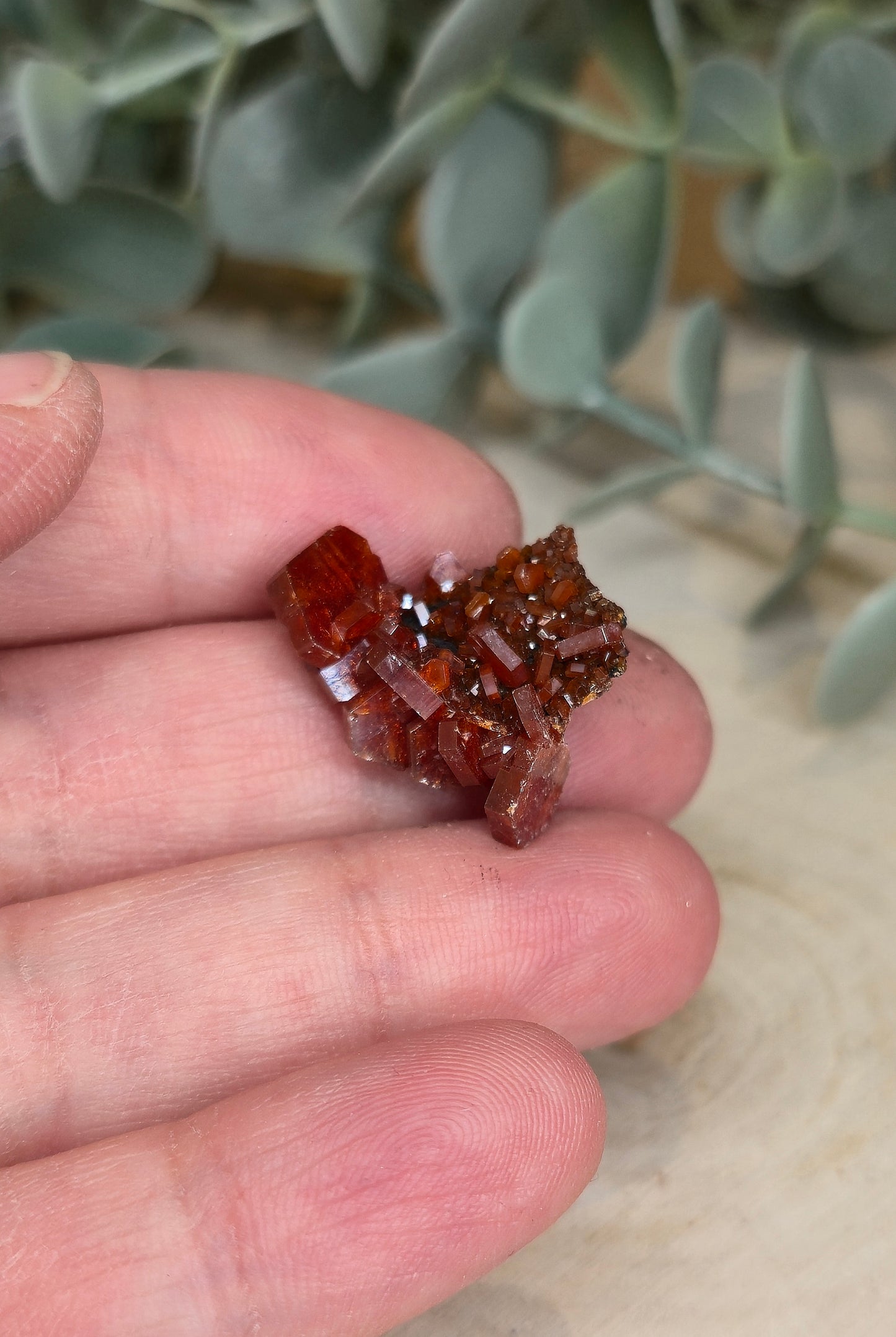 Vanadinite brute