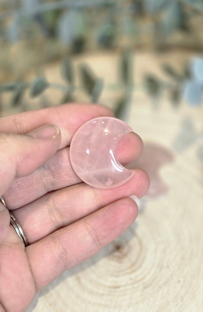 Lune en Quartz rose