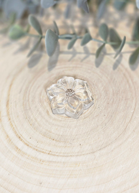 Fleur en Quartz clair