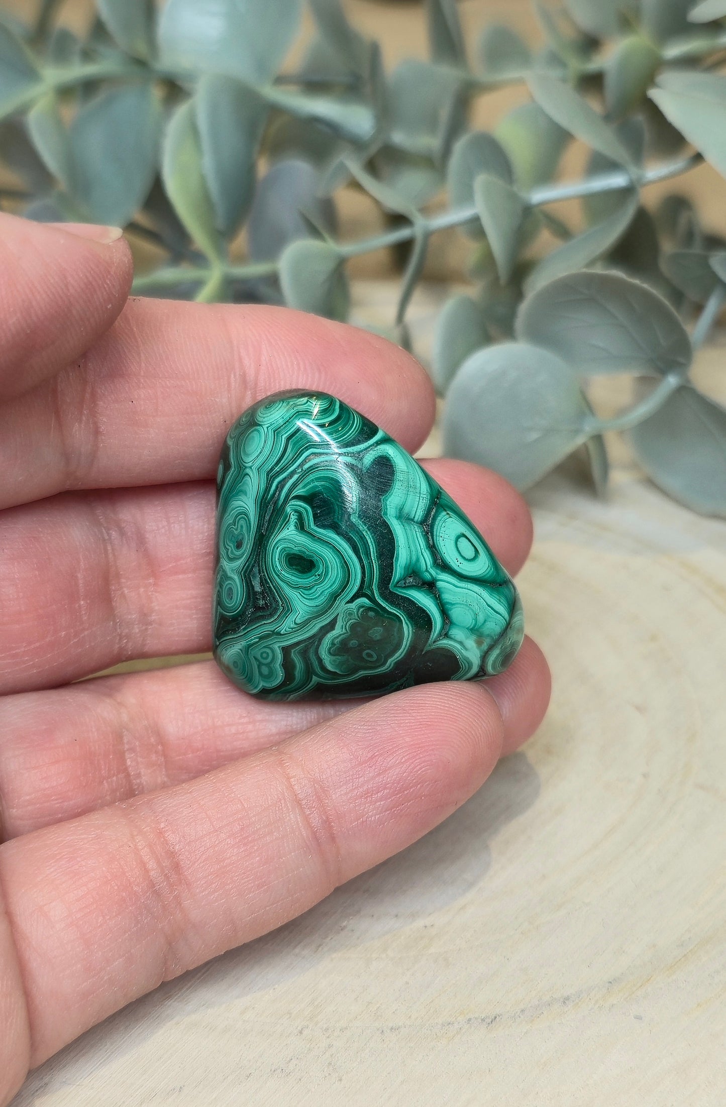 Freeform Malachite