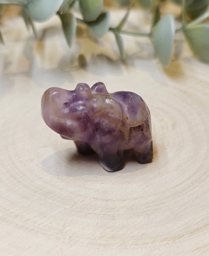 Éléphant Améthyste