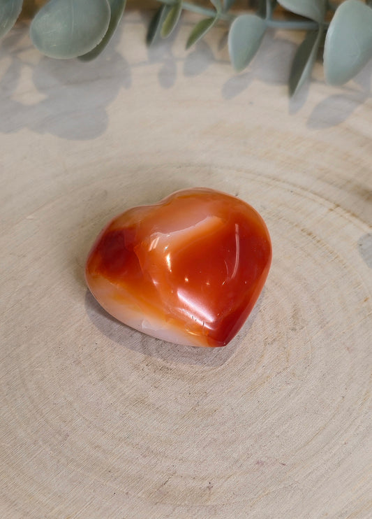 Coeur en Cornaline